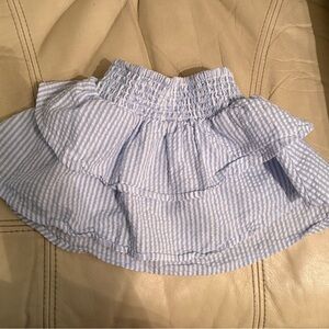Blue Striped kids Skirt
